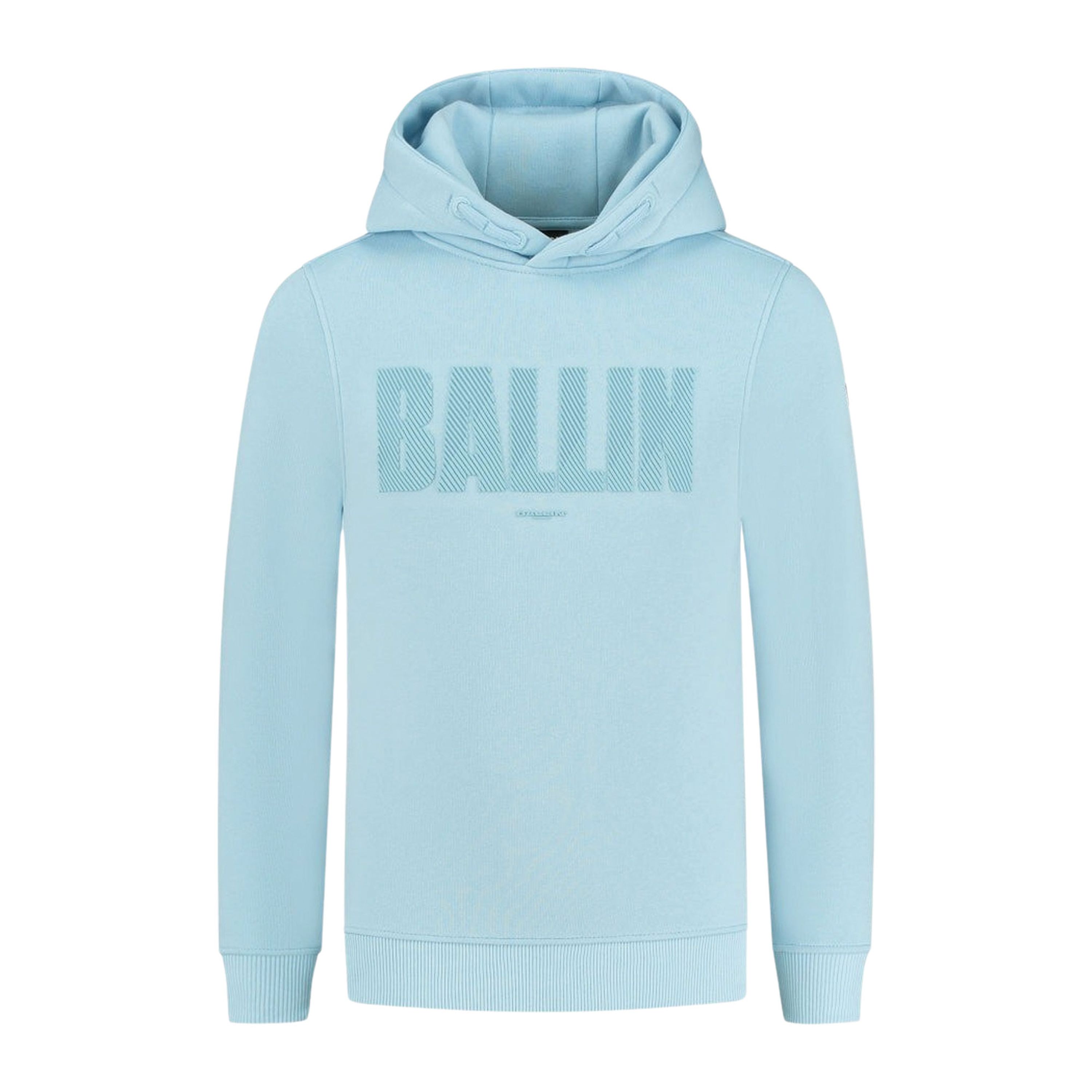Ballin hoodie met tekst lichtblauw Sweater Tekst 176