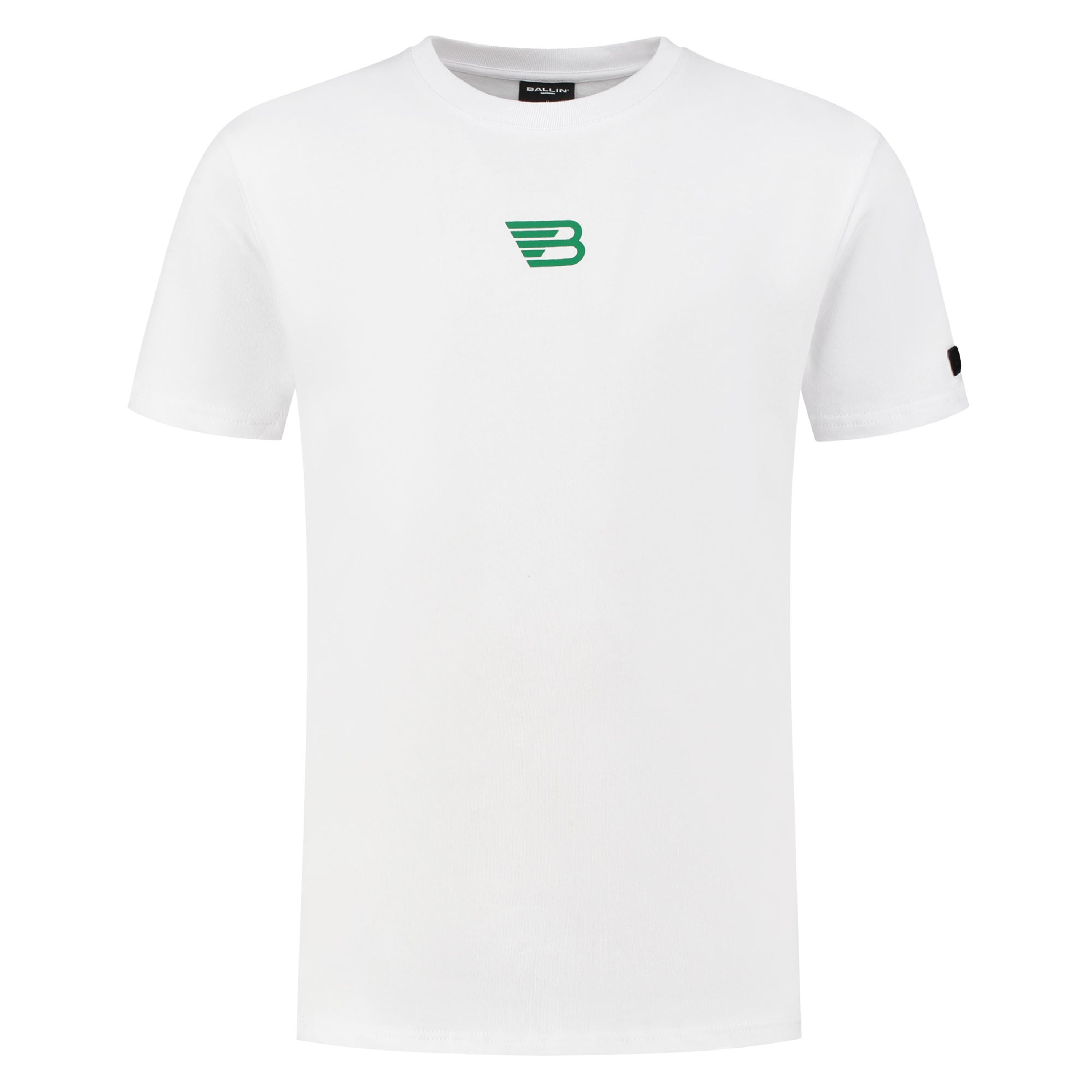 Ballin T-shirt met backprint white