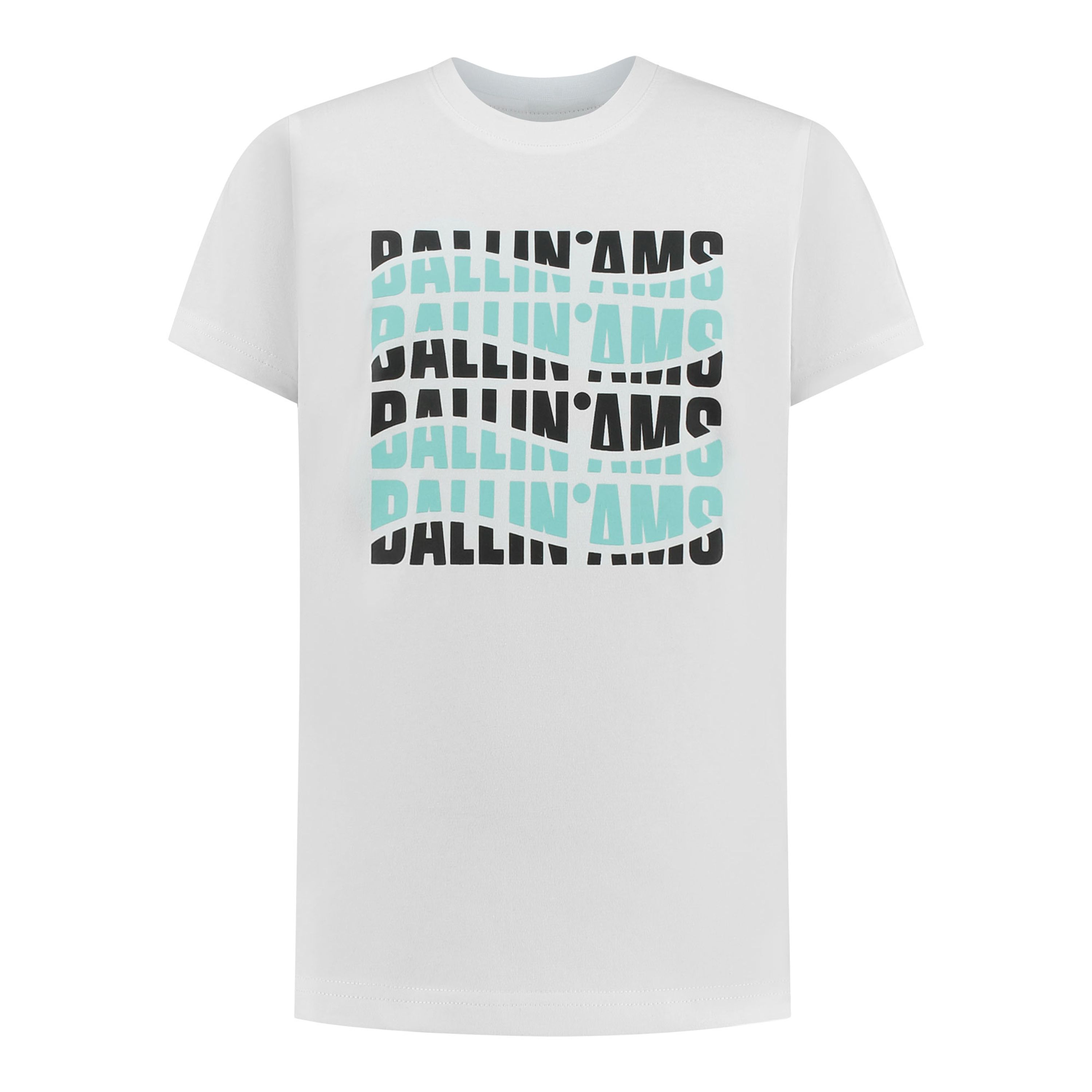BALLIN Jongens Polo's & T-shirts 017117 Wit
