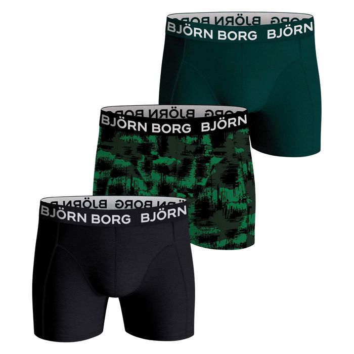 Björn Borg Cotton Stretch Boxershorts Heren (3-pack)