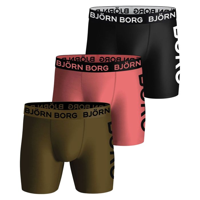 Björn Borg Performance Boxershorts Men (3-pack)