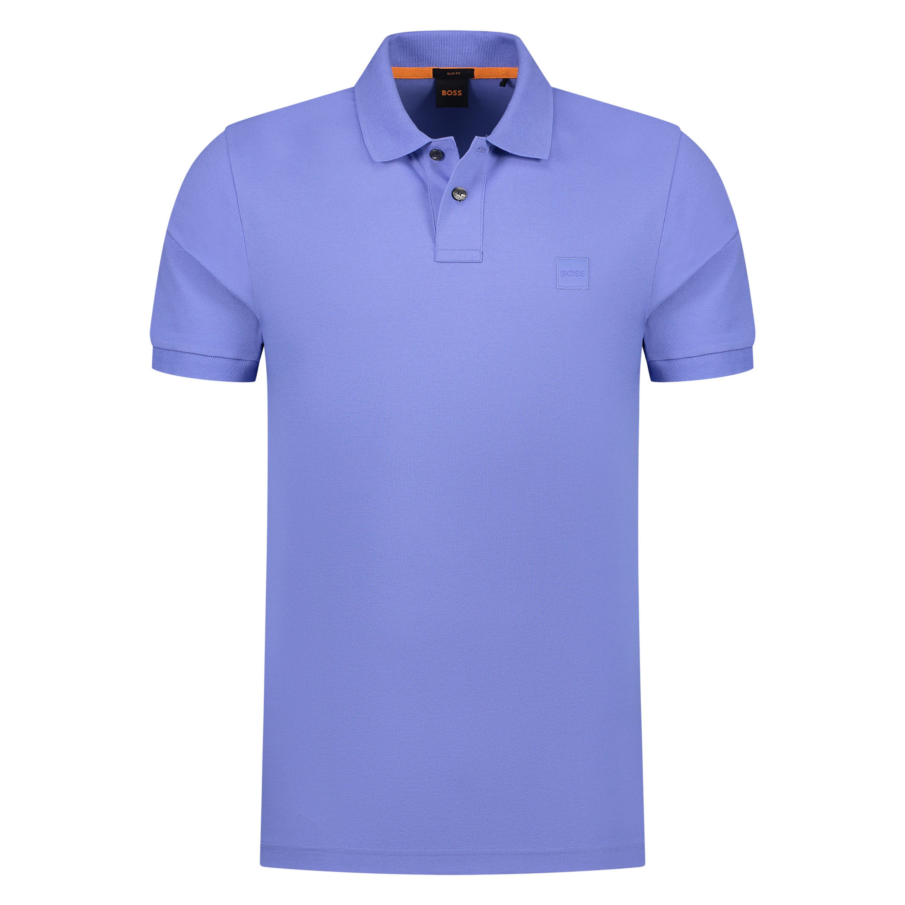 Hugo Boss Heren Polo T-shirts Passenger Purple Heren
