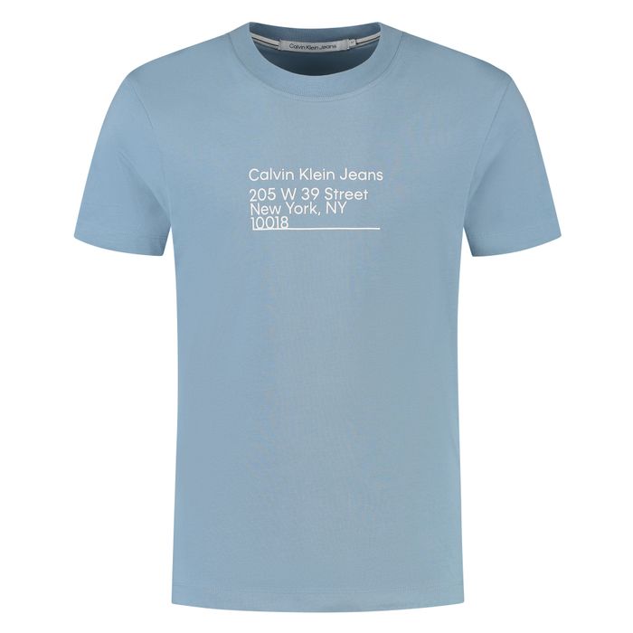 Calvin Klein Address Logo Shirt Heren