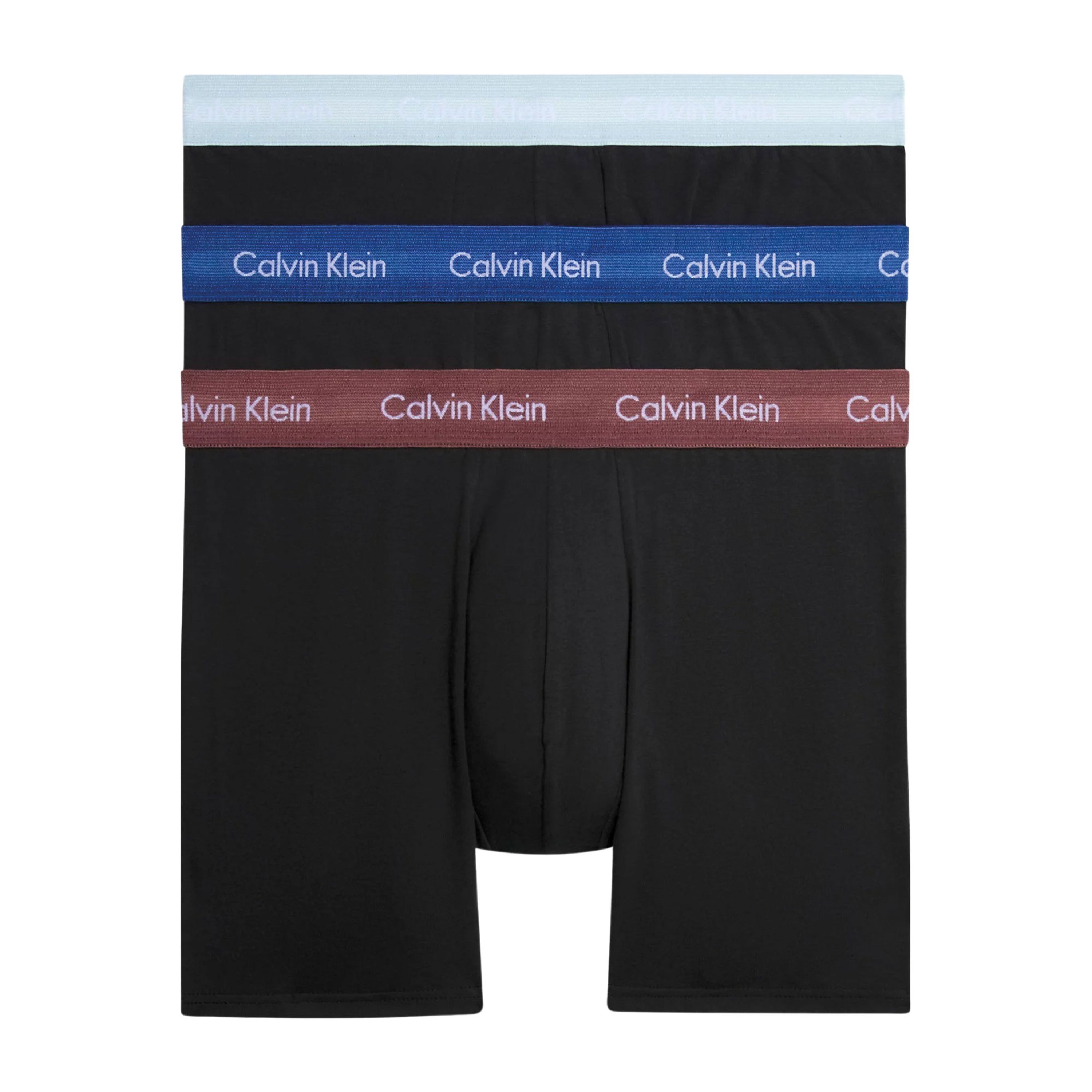 Calvin Klein Underwear Broek met elastische band met label in een set van 3 stuks