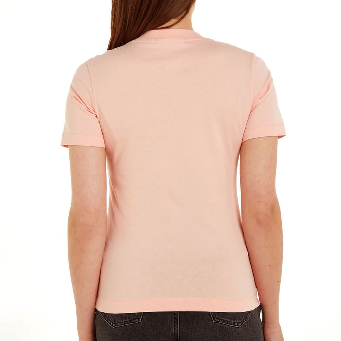 Calvin Klein Monologo Slim V-neck Shirt Women | Plutosport