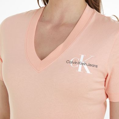 Calvin Klein Monologo Women V-neck | Shirt Plutosport Slim