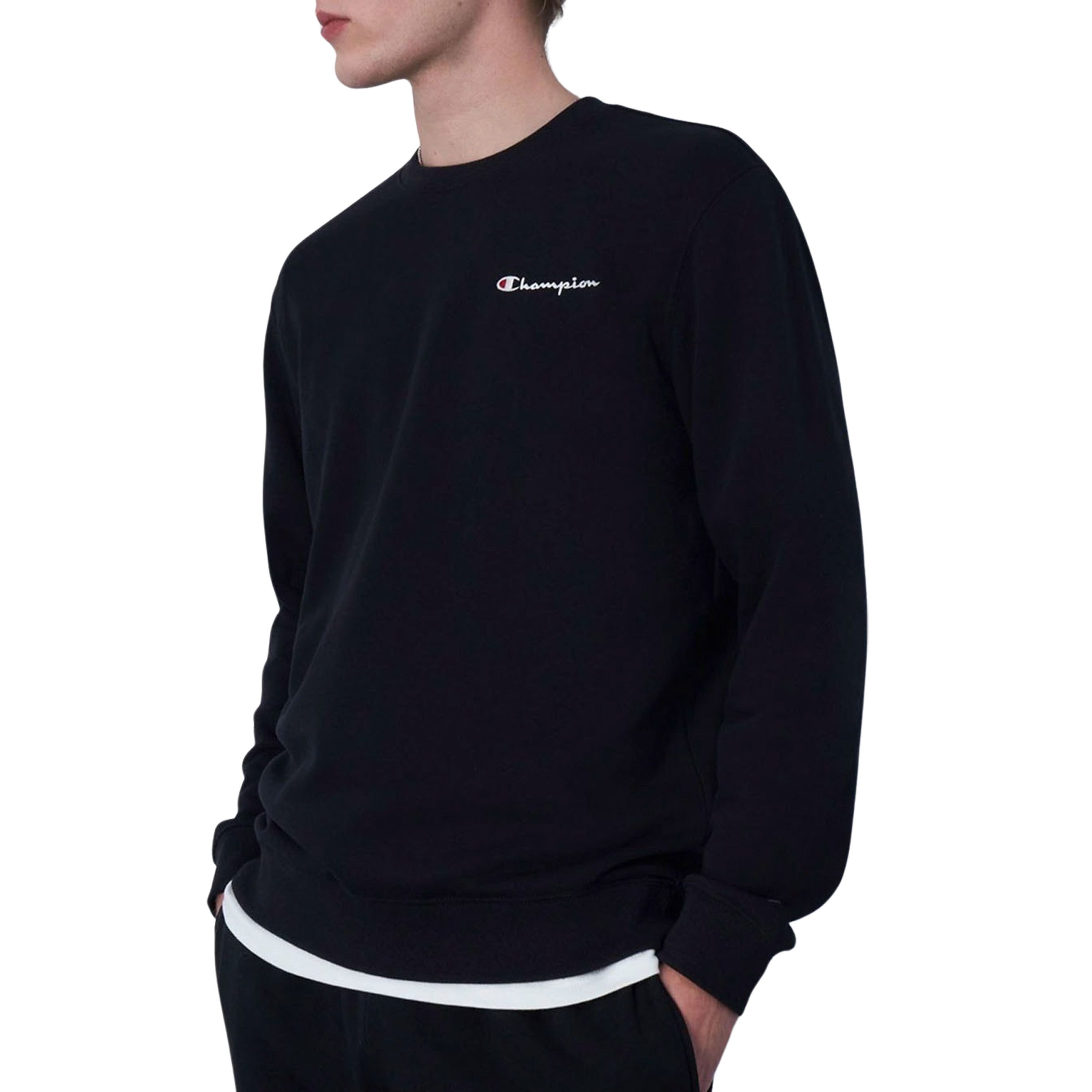 Champion Embroidered Small Script Logo Sweater Heren