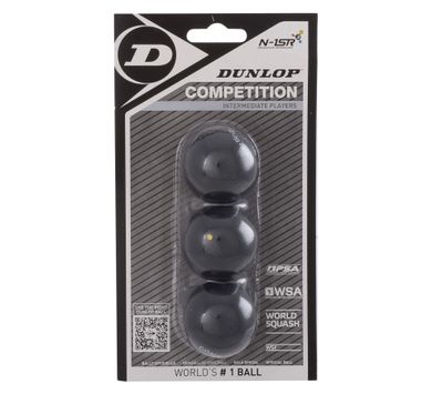 Dunlop-Competition-Squashbal-3-pack-