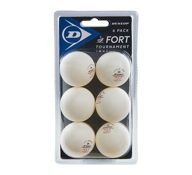 Dunlop-Fort-Tournament-3-40-Tafeltennisbal-6-pack-