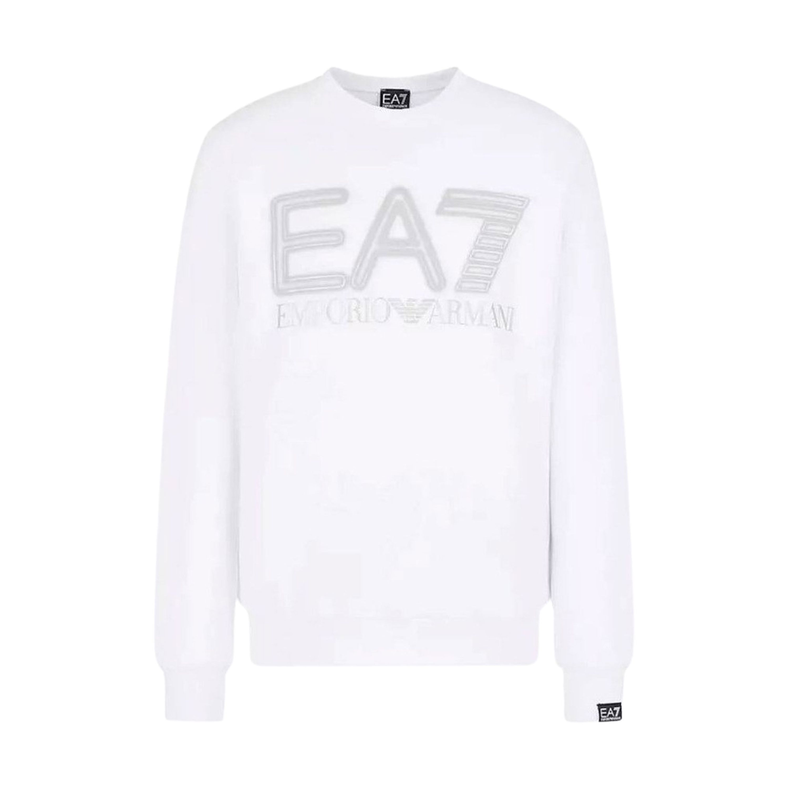 EA7 Graphic Neon Sweater Heren