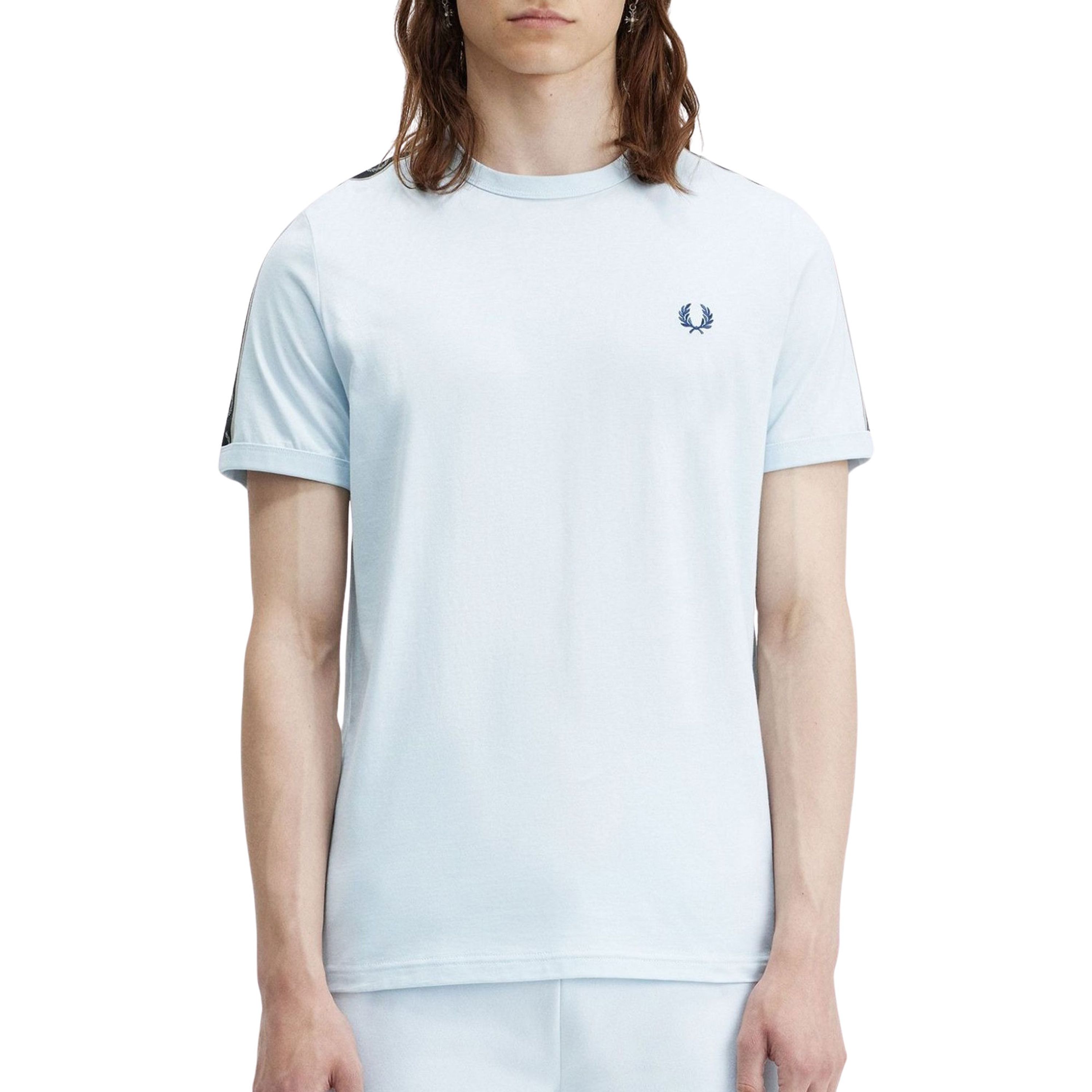 Fred Perry Contrast Tape Ringer Shirt Heren
