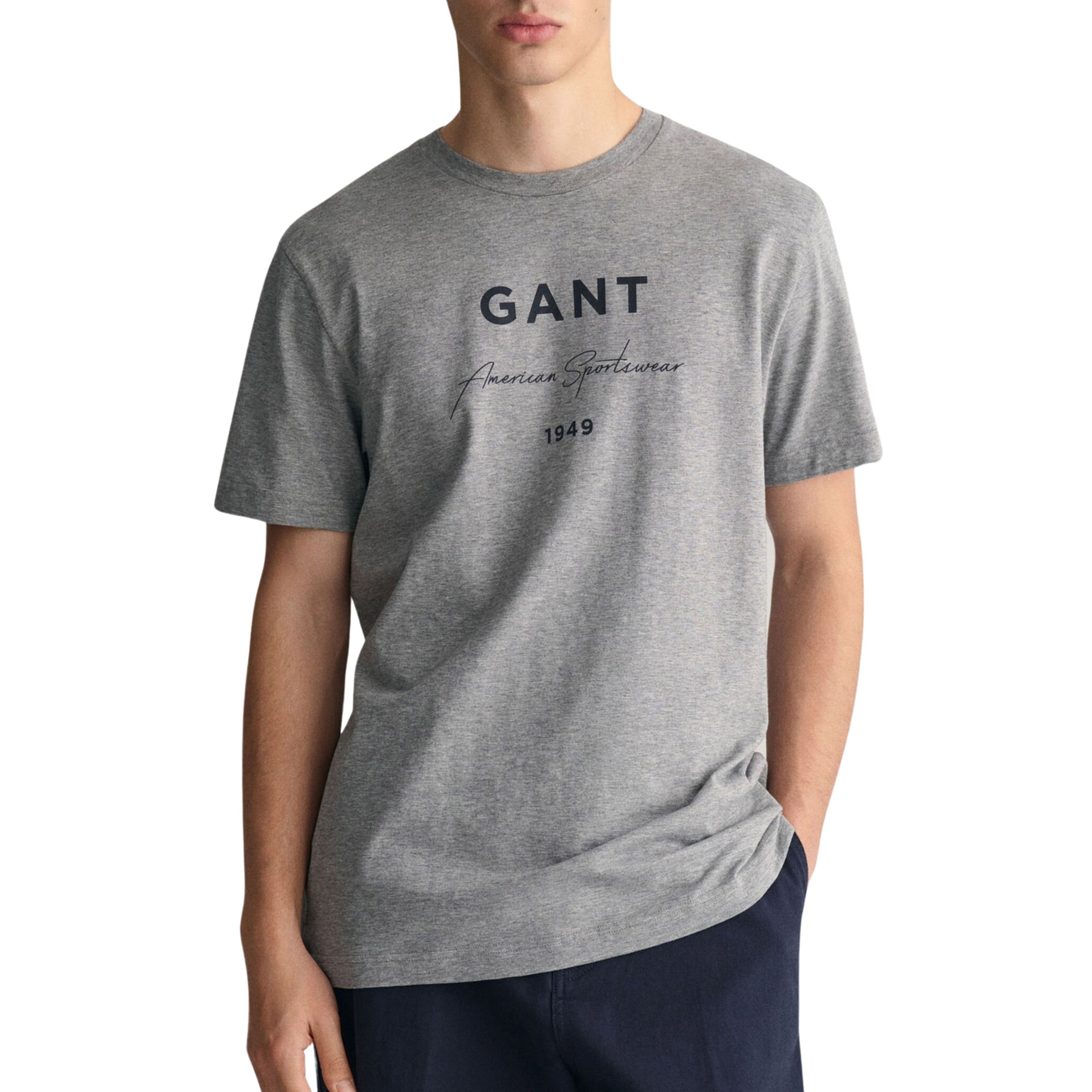 Gant Script Graphic Printed Shirt Heren