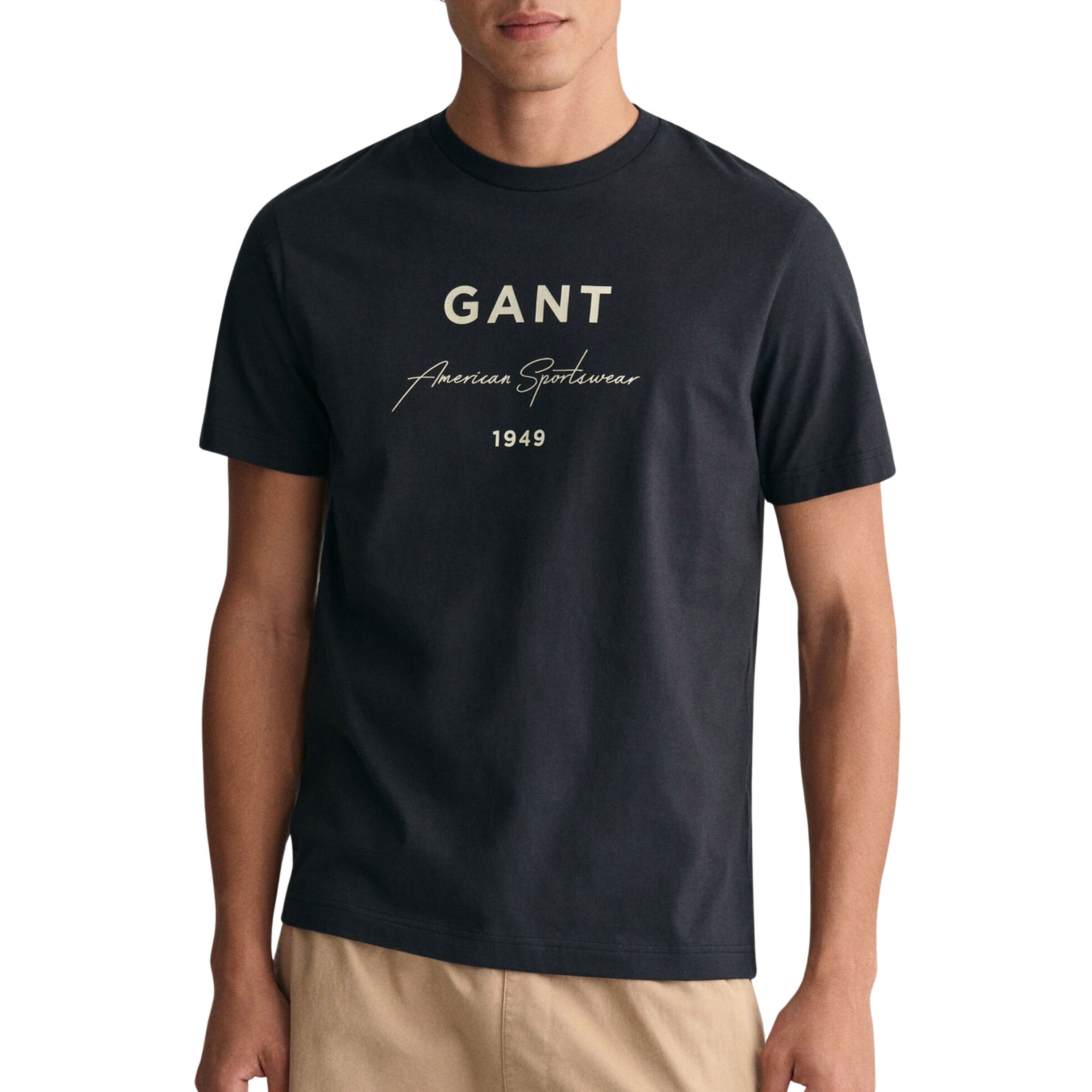Gant Script Graphic Printed Shirt Heren