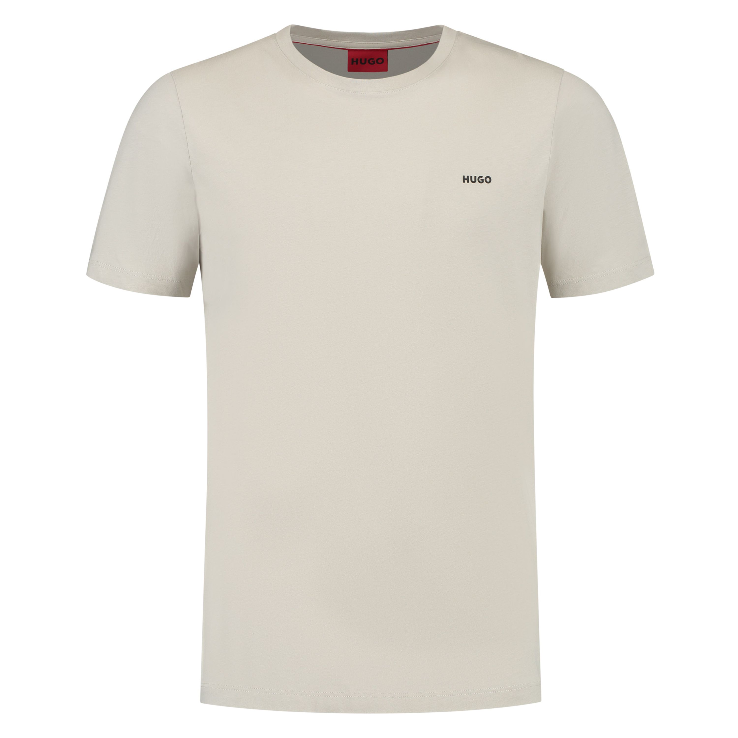 HUGO regular fit T-shirt light pastel grey