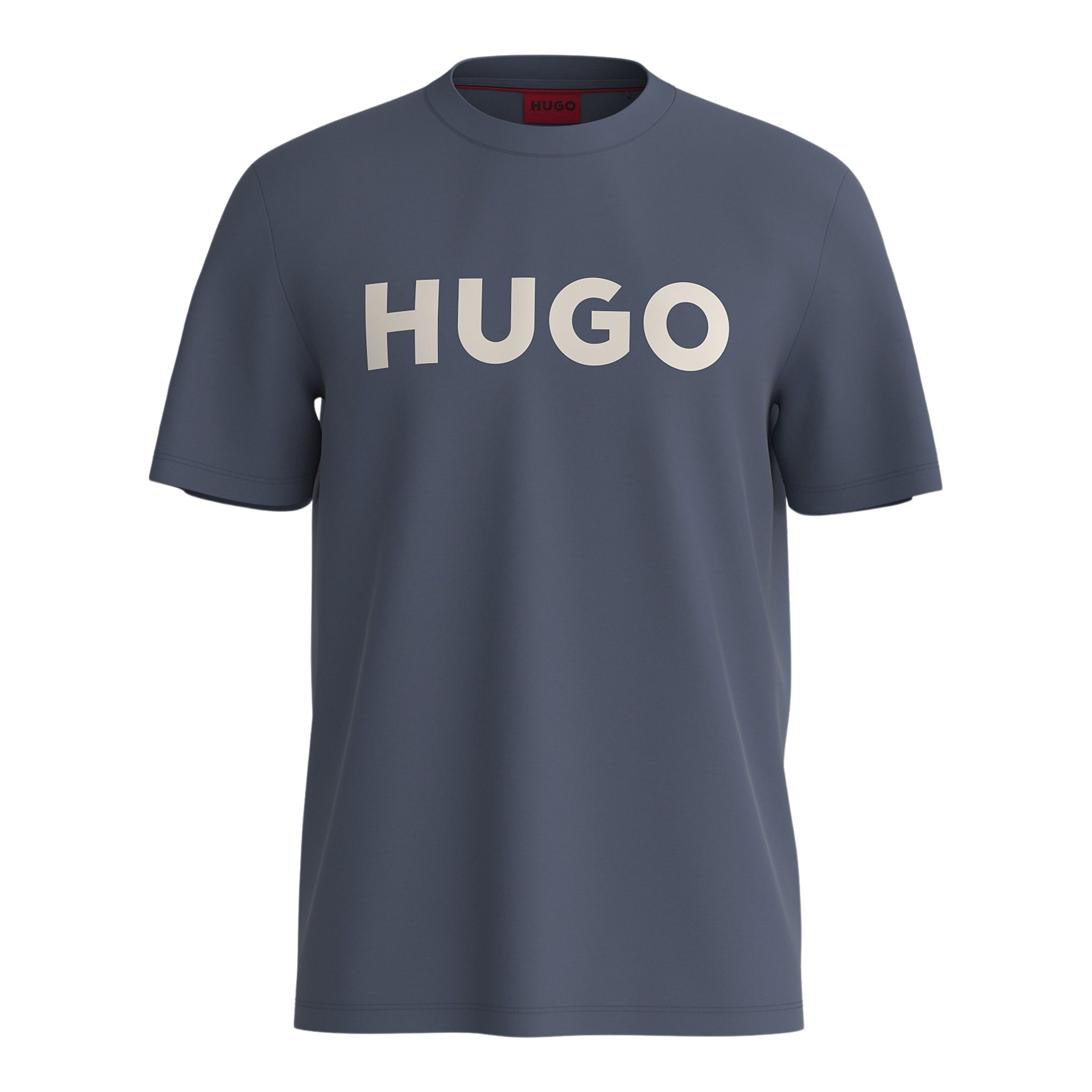 HUGO T-shirt met labelprint model 'DULIVIO'