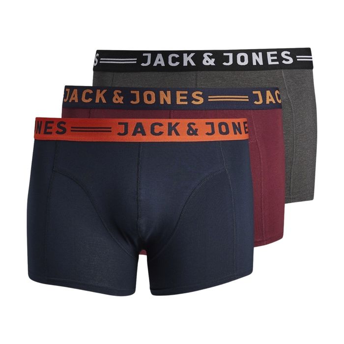 Boxershorts Jack & Jones Lichfield  (plussize) (Lot de 3)