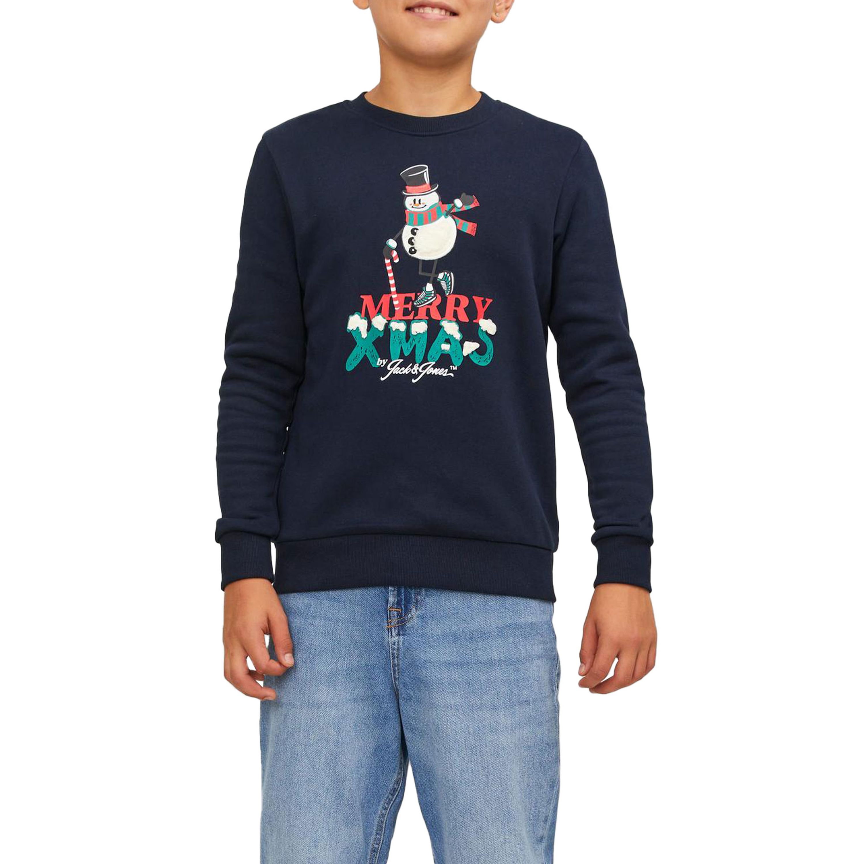 Jack & Jones Junior Sweatshirt JORXMAS CREW NECK SWEAT XMAS JNR