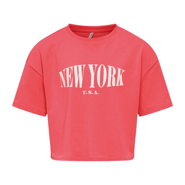 Kids Only Olivia Loose S/S State Shirt Junior