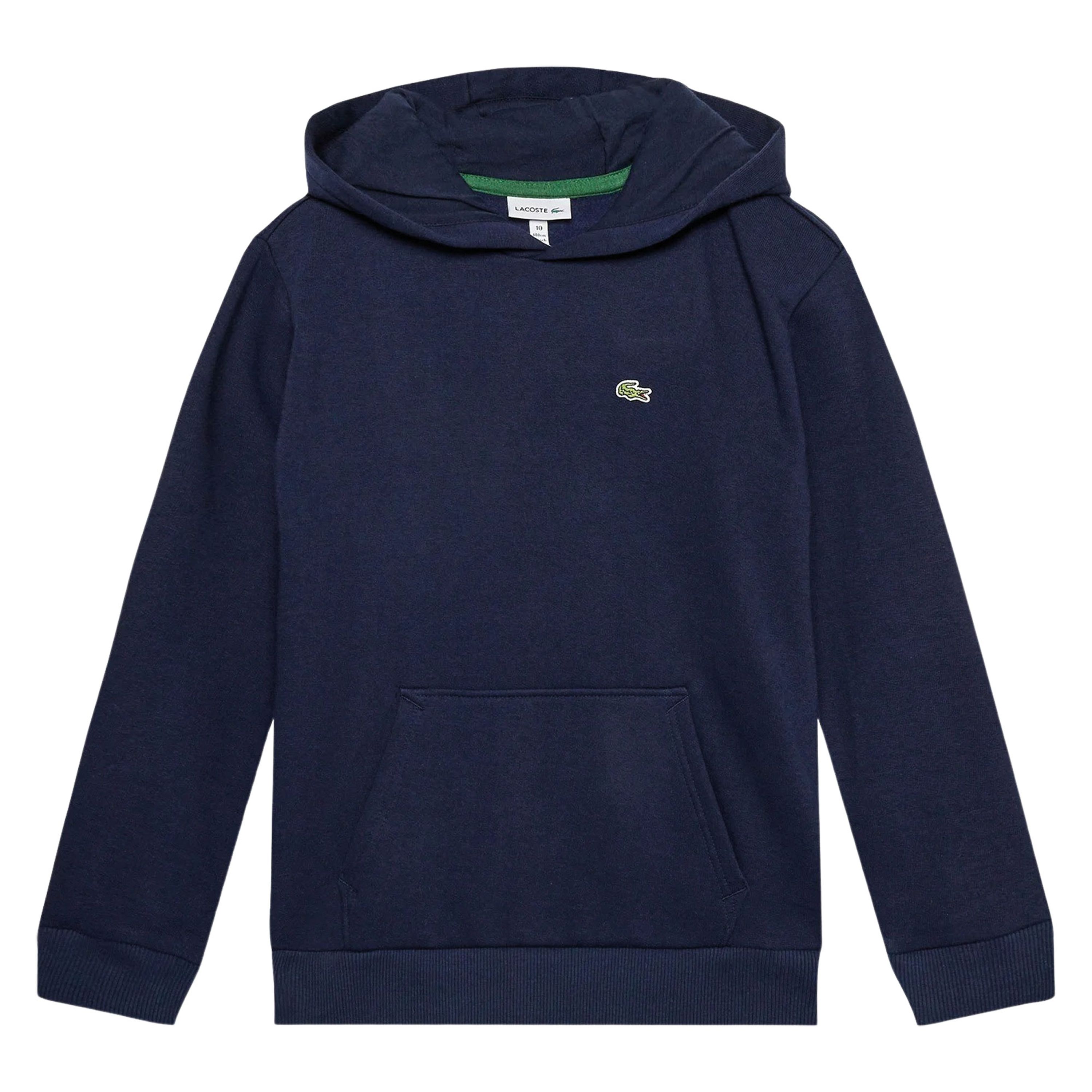 Lacoste hoodie donkerblauw Sweater Effen 116 | Sweater van