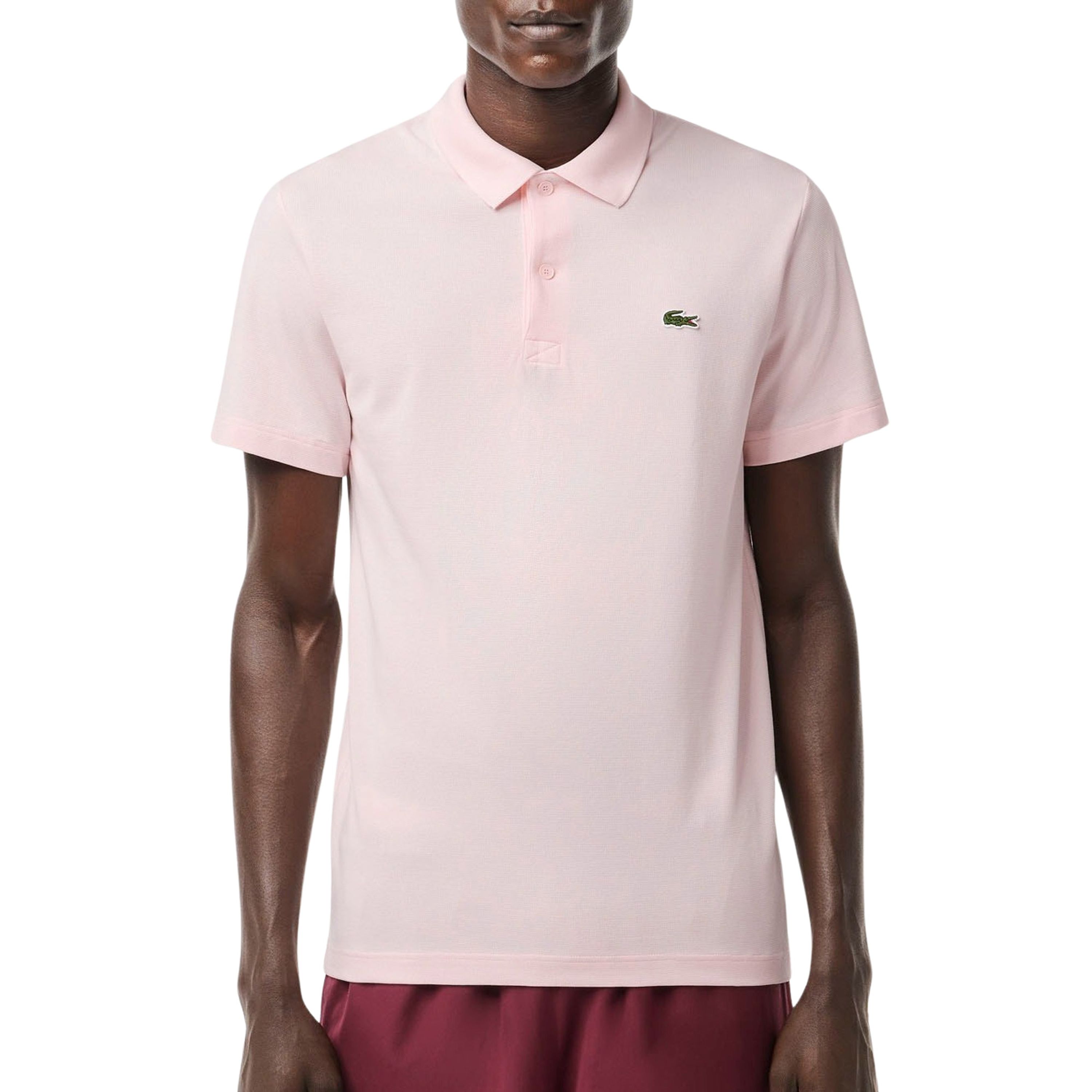 Lacoste Core Polo Shirt Pink- Heren Pink