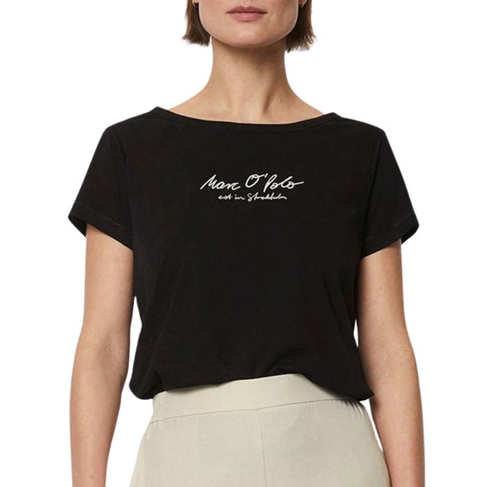 T-shirt Marc O'Polo Logo Print Femmes
