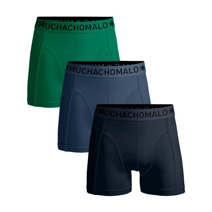 Muchachomalo Solid Boxers Men (3-pack)