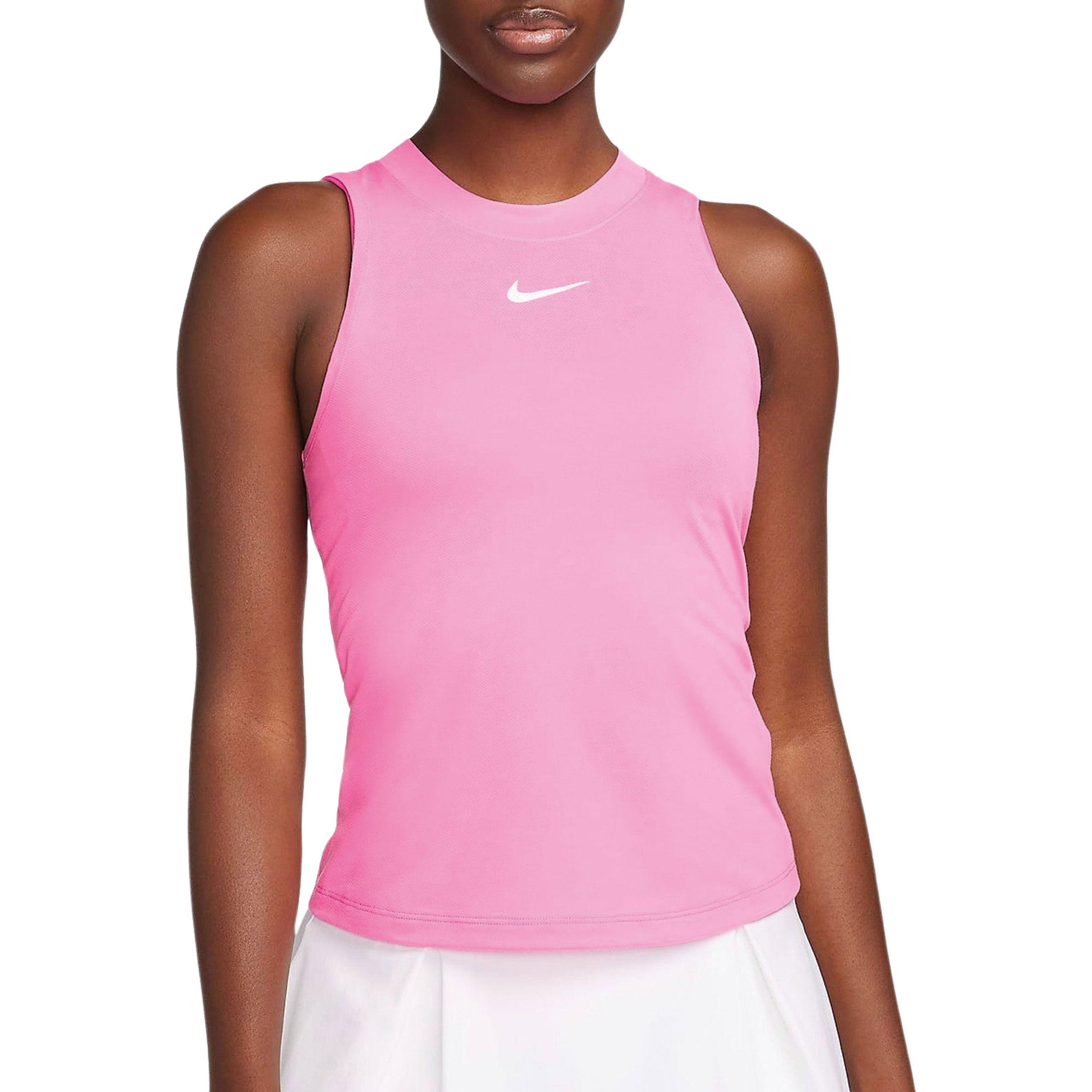 Nike Court Advantage Dri-FIT tennistanktop voor dames Rood