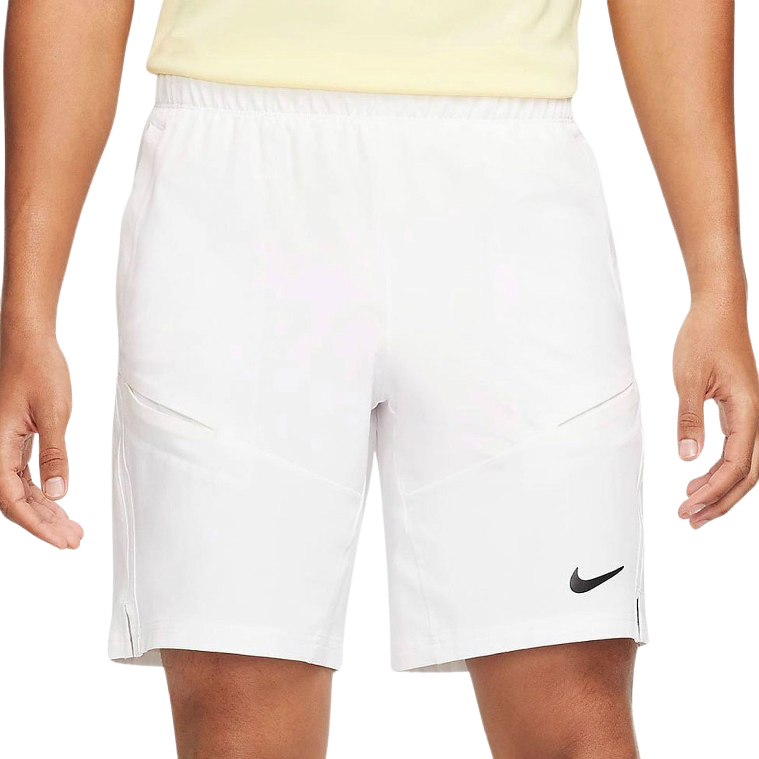 Nike Court Advantage tennisshorts van 23 cm voor heren Wit