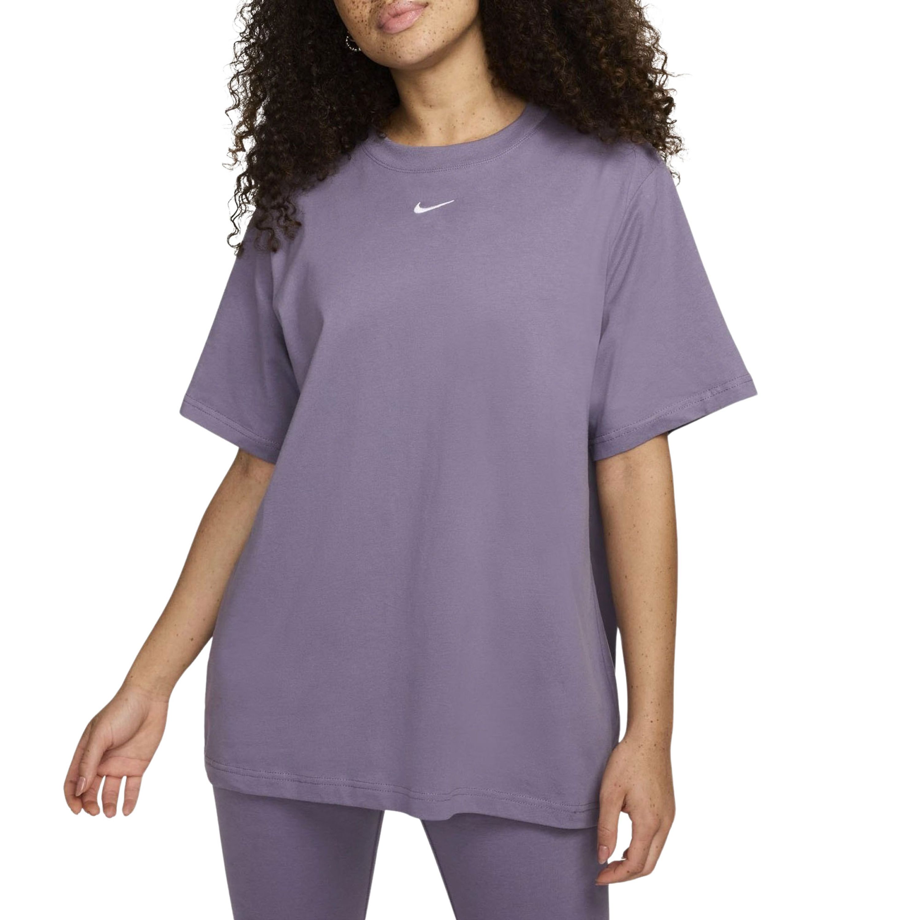 Nike Sportswear Essential T-shirt voor dames Paars