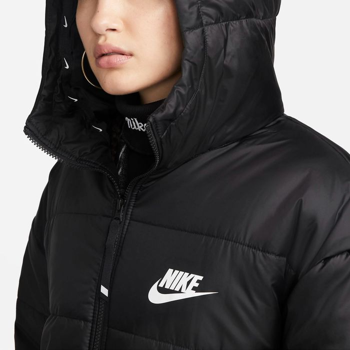 Nike Manteau d'Hiver Doudoune NSW Therma-FIT Imperméable - Noir Femme