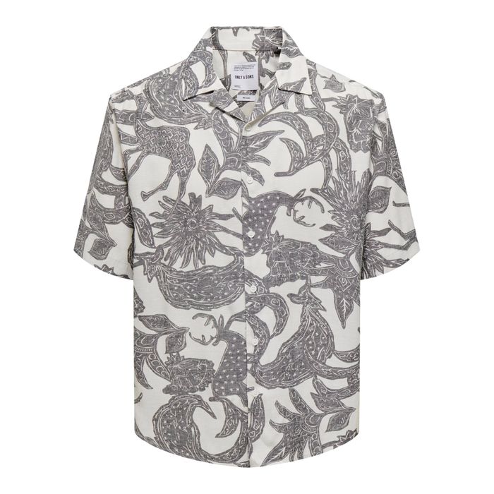 Chemise Only & Sons Den Life RLX Graphic AOP