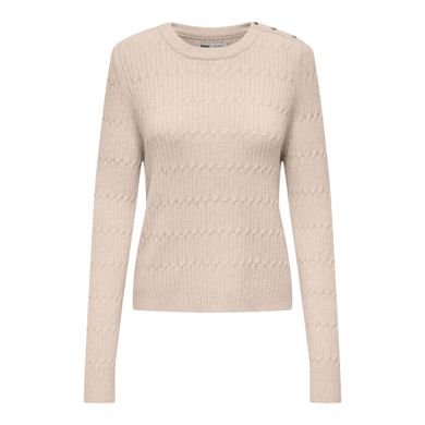 Only-Katia-LS-Cable-Knit-Trui-Dames-2401091319