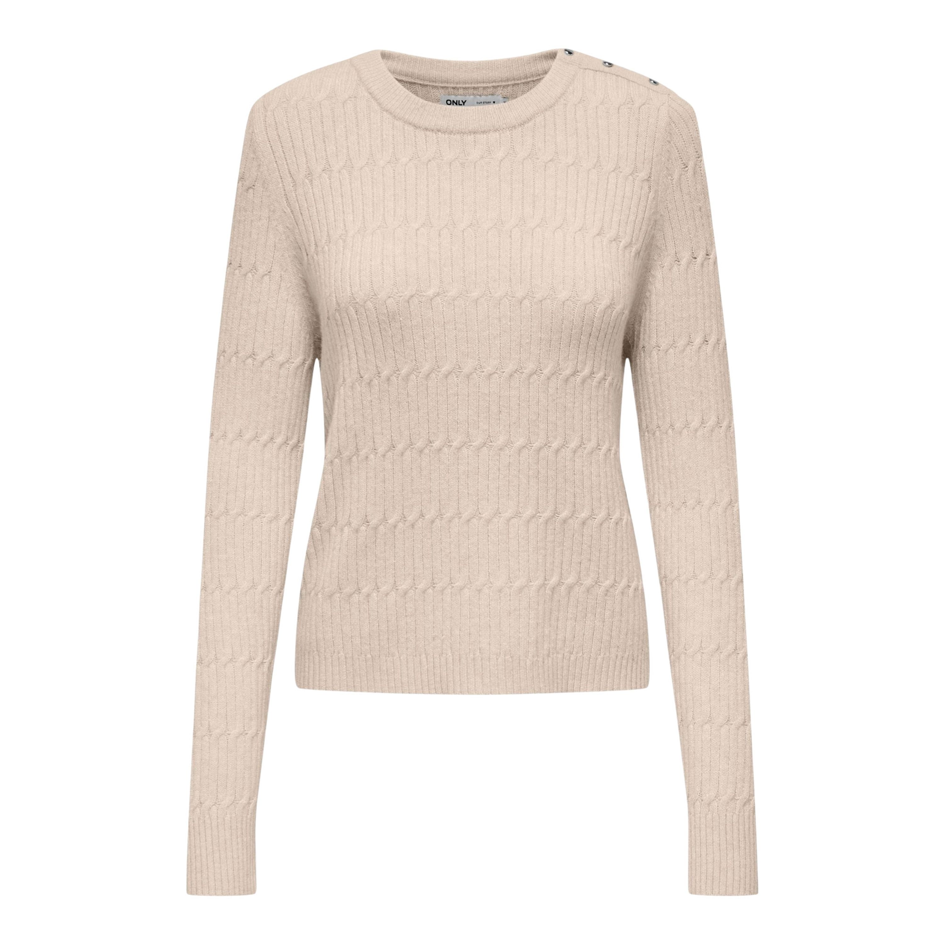 Only Katia LS Cable Knit Trui Dames