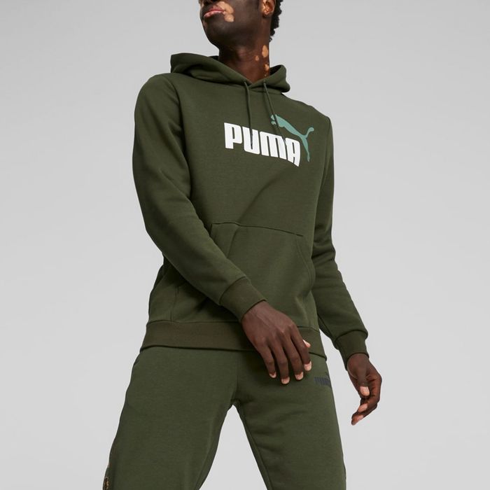 Logo Puma Hoodie Big Plutosport Essentials+ | Men