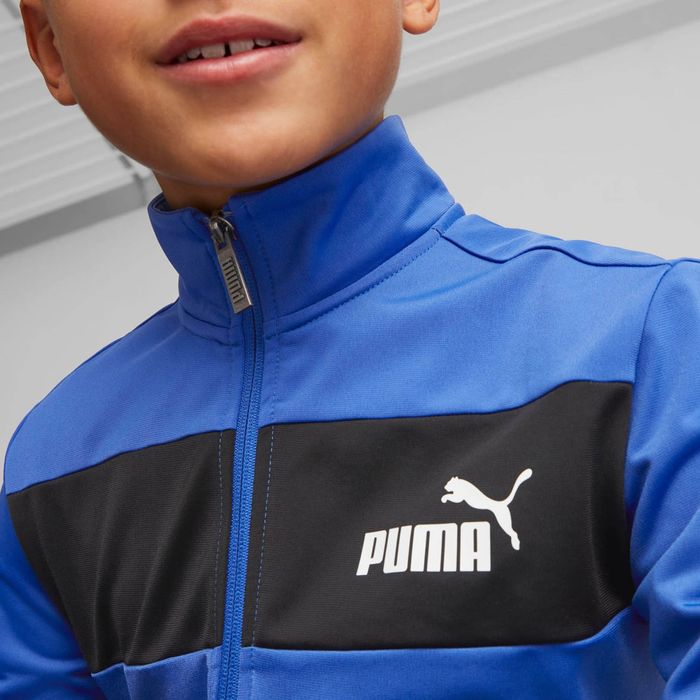 Puma Poly Closed Bottom Trainingsanzug Kinder | Plutosport