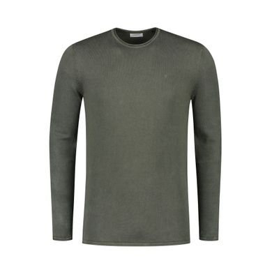 Purewhite-Flat-Knitted-Small-Logo-Longsleeve-Shirt-Heren-2303151018