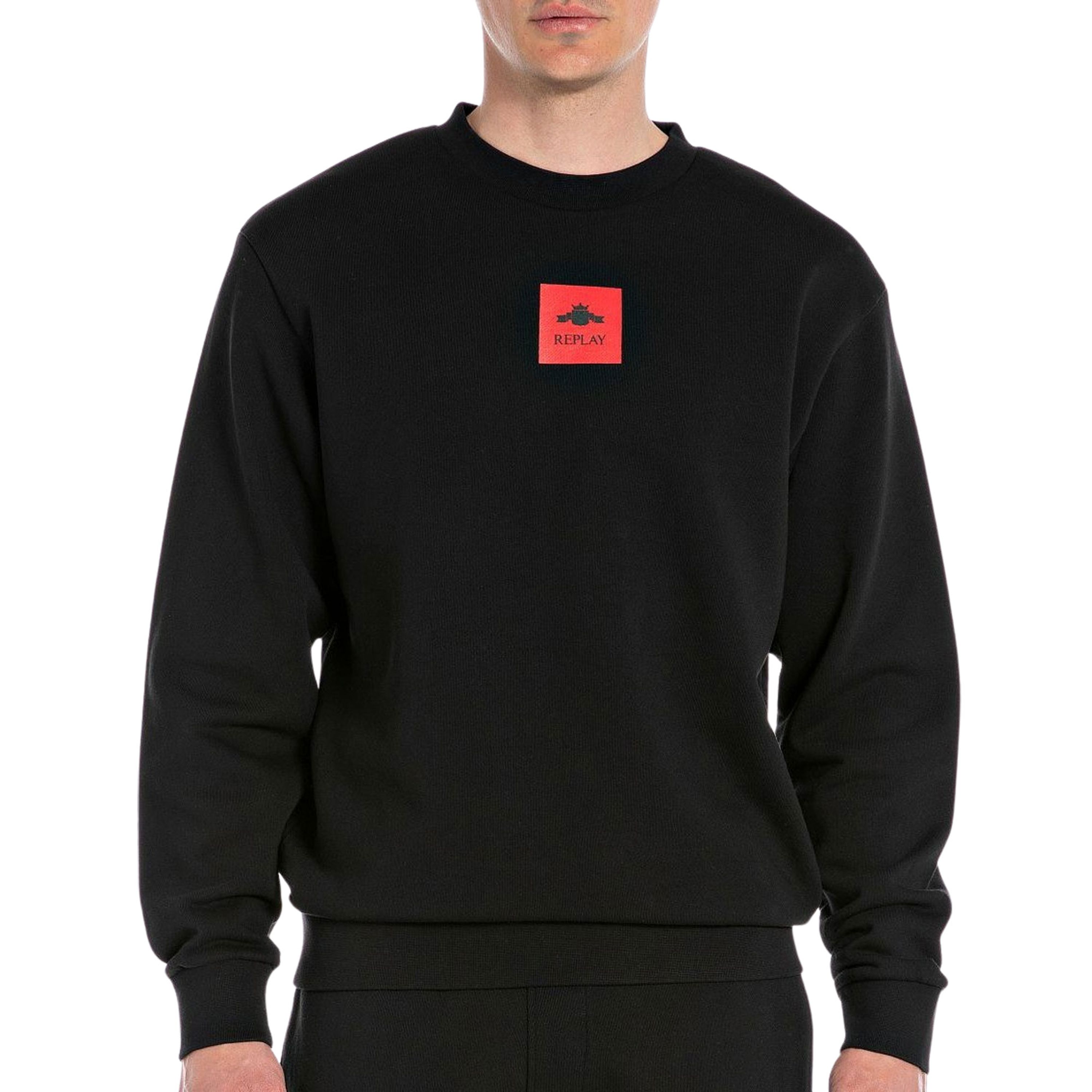 Replay Archive Logo Sweater Heren