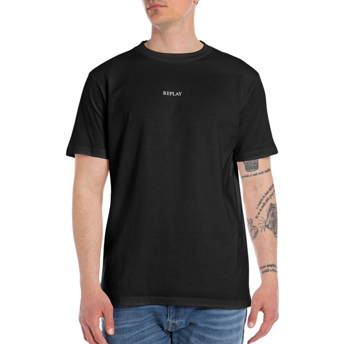 T-shirt Replay Small Logo Hommes