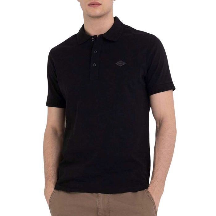 Replay Solid-Coloured Jersey Polo Heren