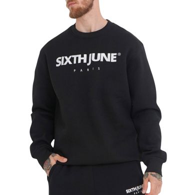 Sixth-June-Fleece-Logo-Crew-Sweater-Heren-2402121455
