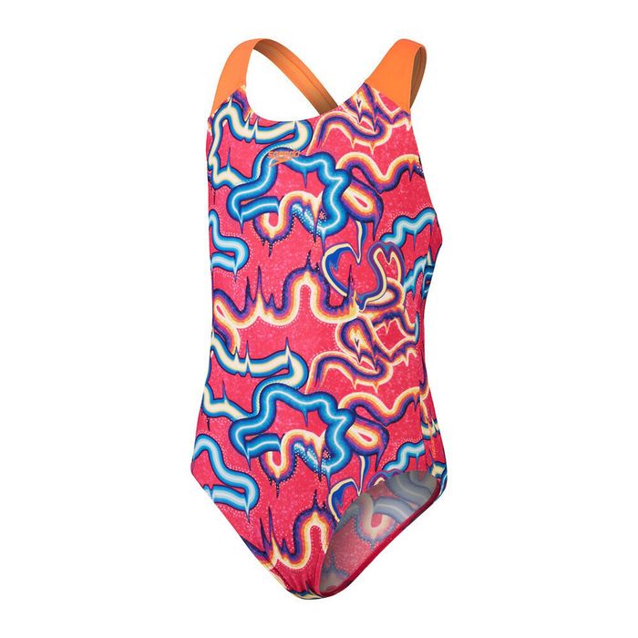 Speedo ECO+ Digital Allover Splashback Badeanzug Mädchen