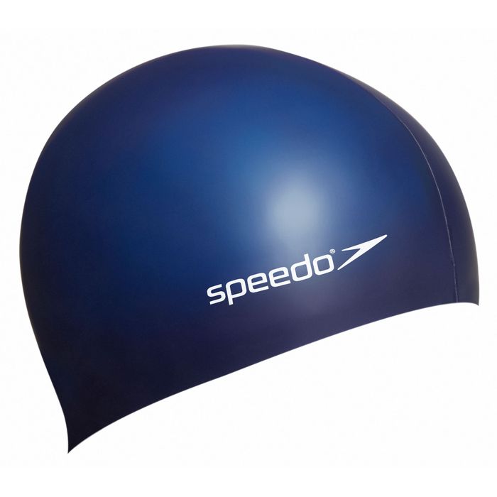 Speedo Plain Flat Silicone Cap Senior