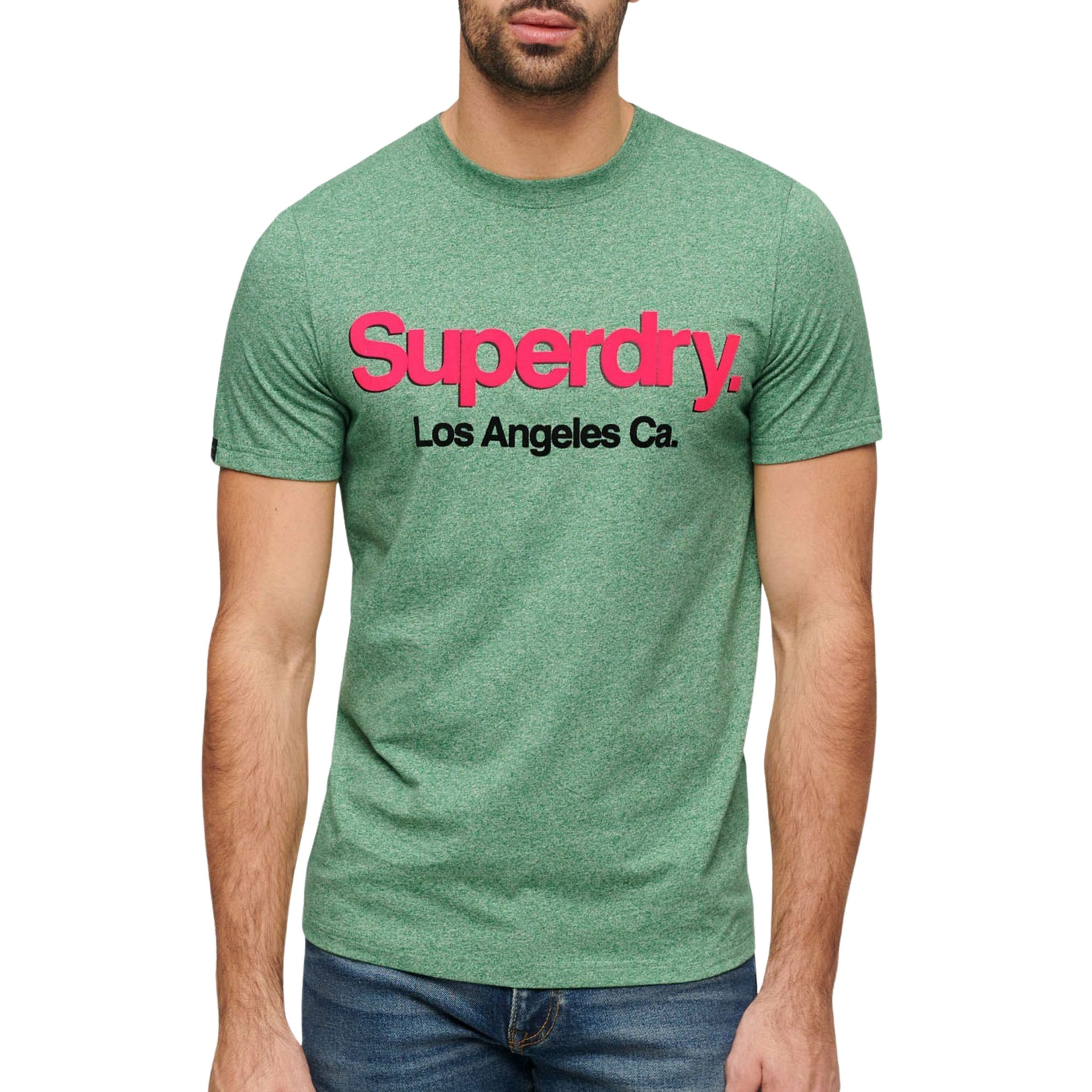 Superdry Core Logo Classic Washed Shirt Heren