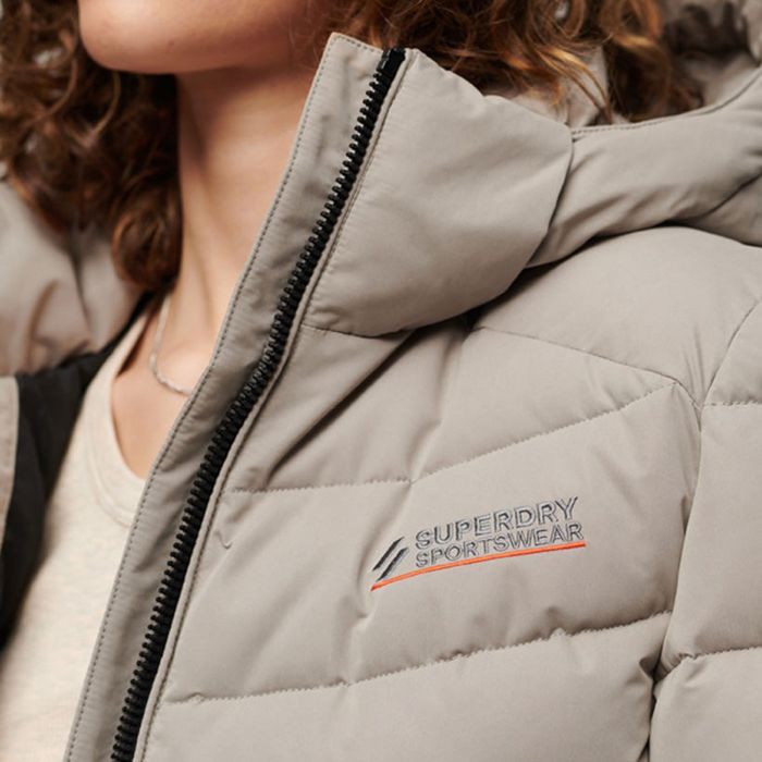 Superdry Hooded Microfibre Padded Jacket Women | Plutosport
