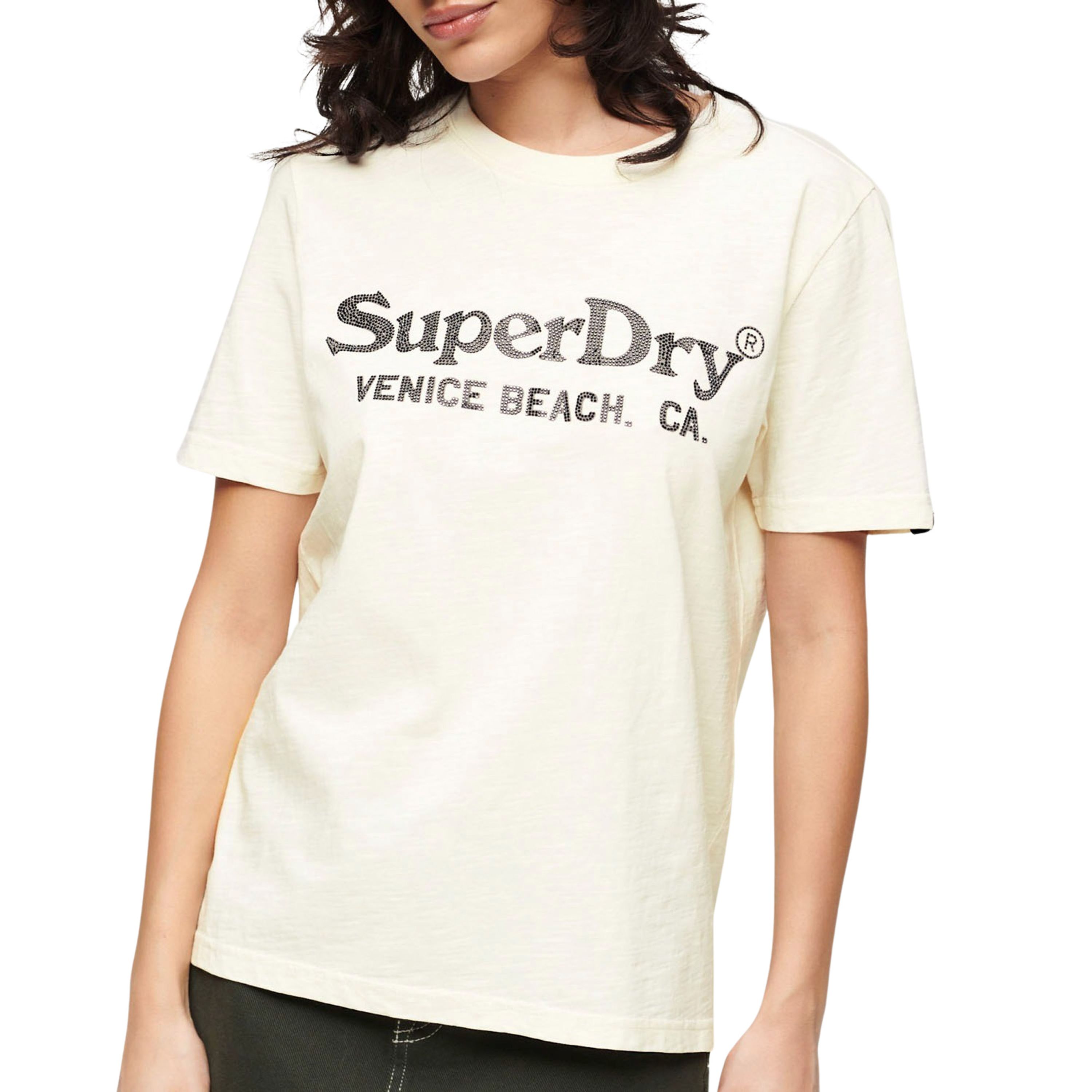 Superdry T-shirt METALLIC VENUE RELAXED TEE
