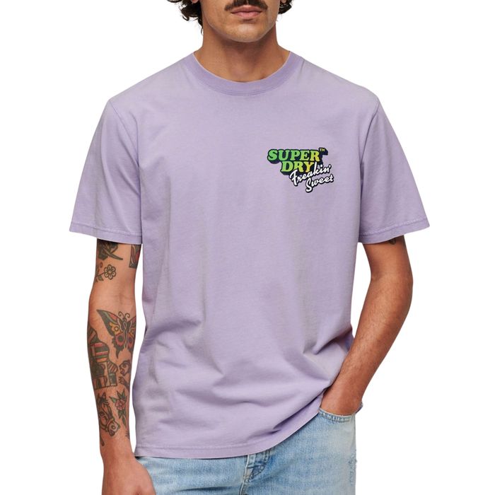 Superdry Neon Travel Chest Loose Shirt Heren