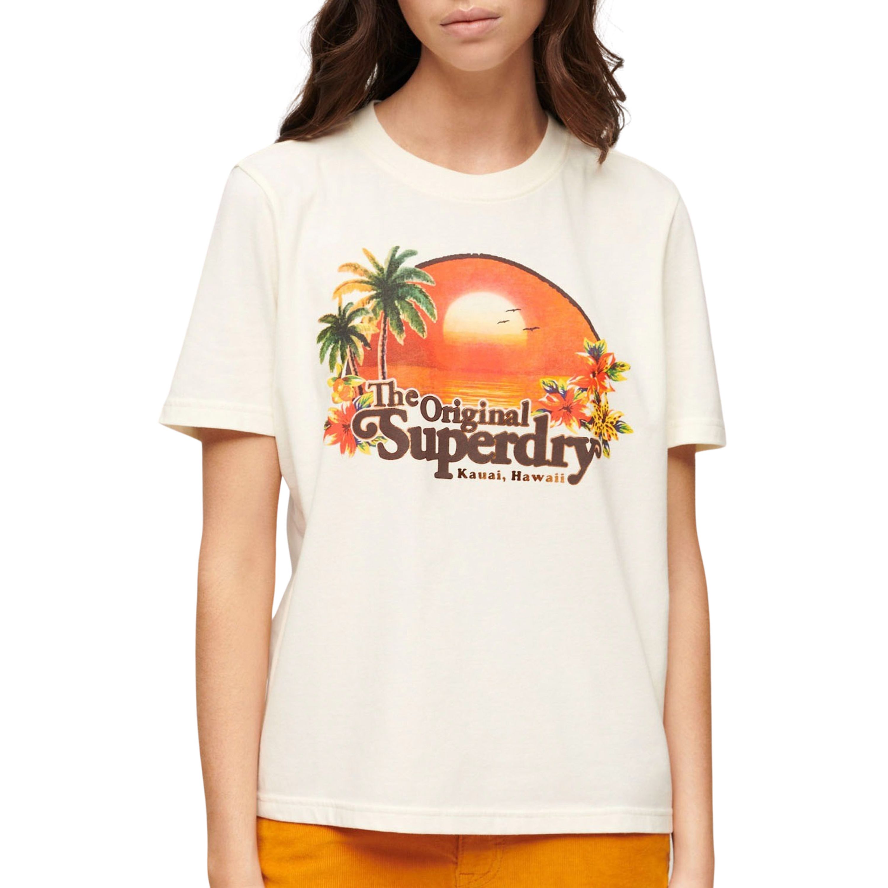Superdry Travel Souvenir Shirt Dames