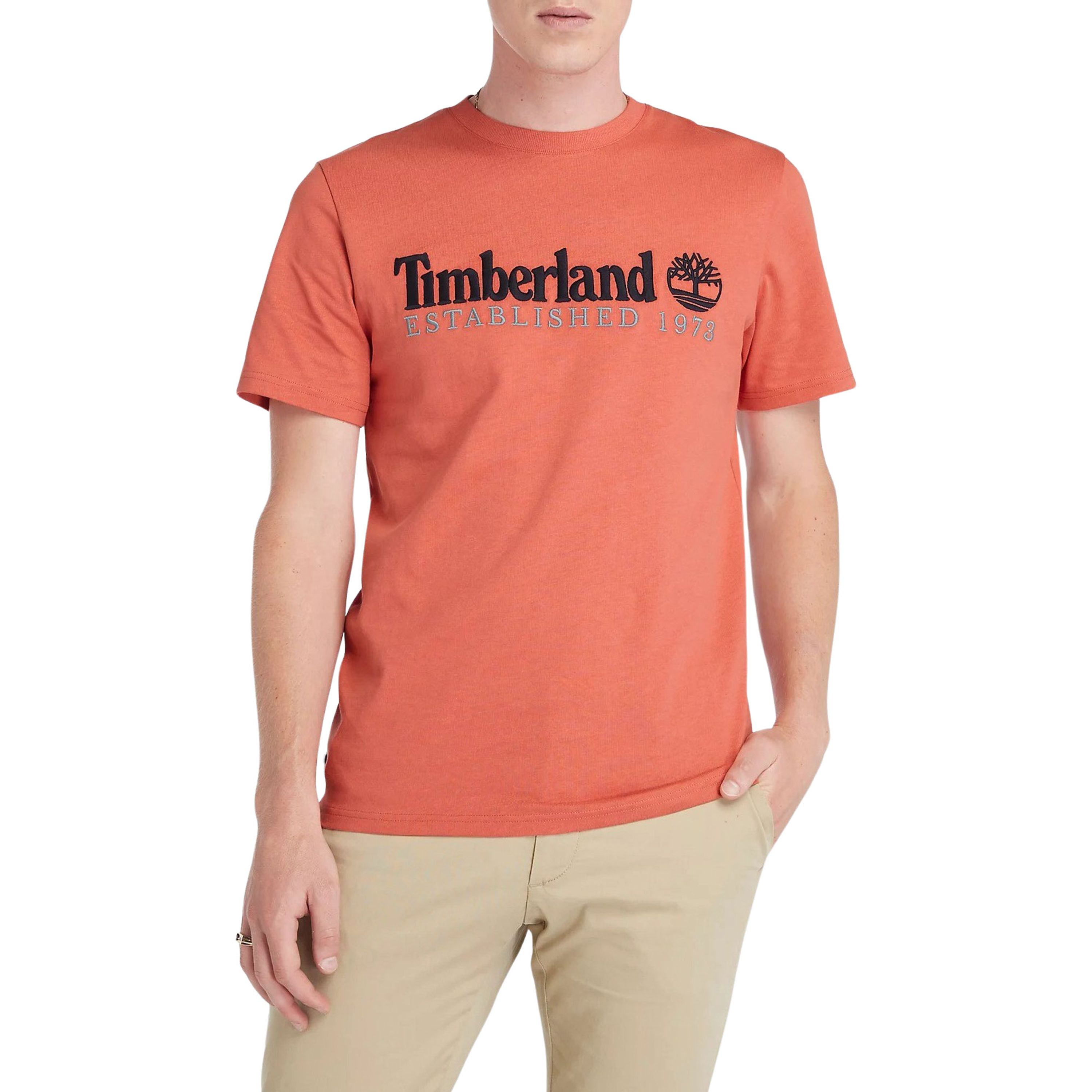 Timberland Embroidery Logo Shirt Heren