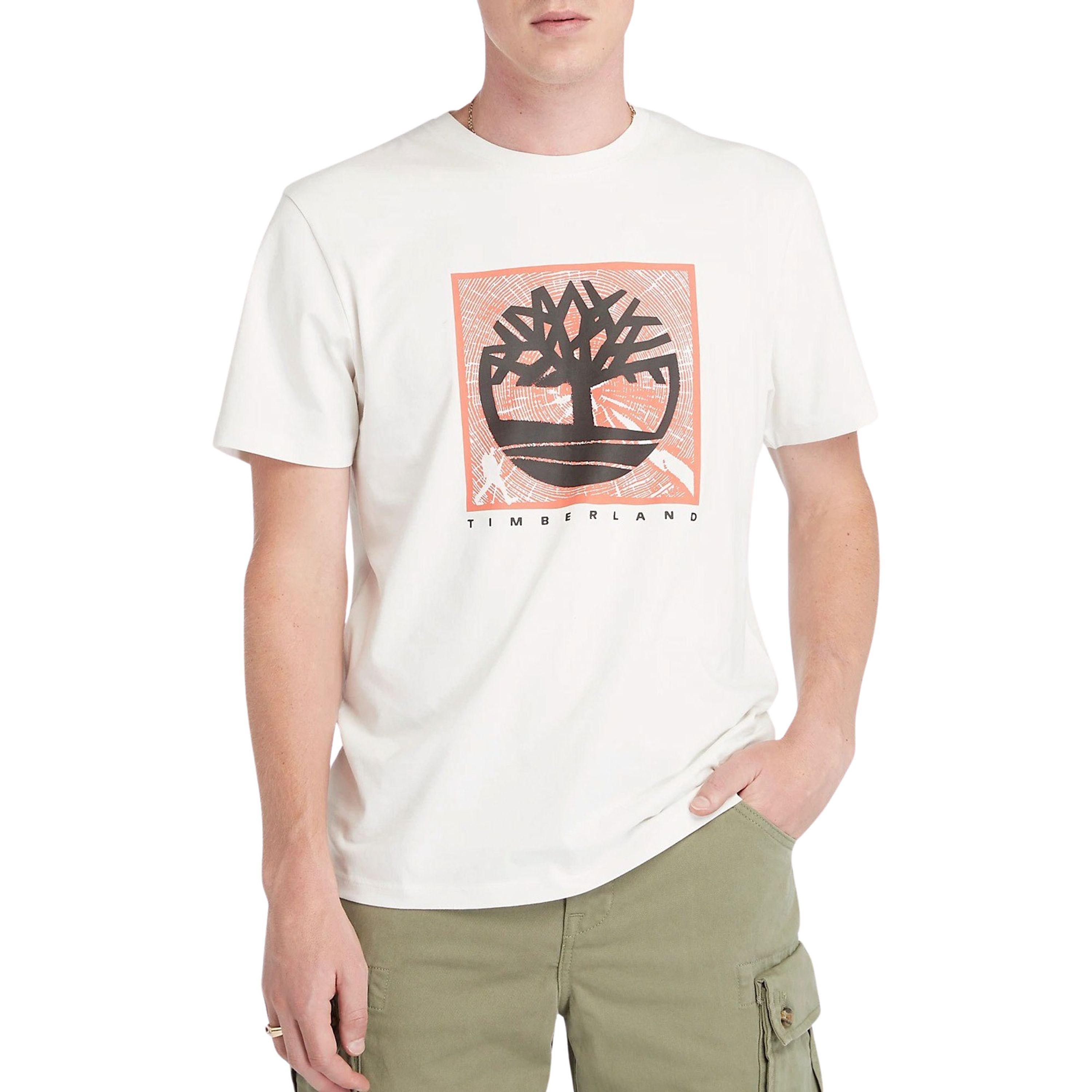 Timberland Front Graphic Shirt Heren