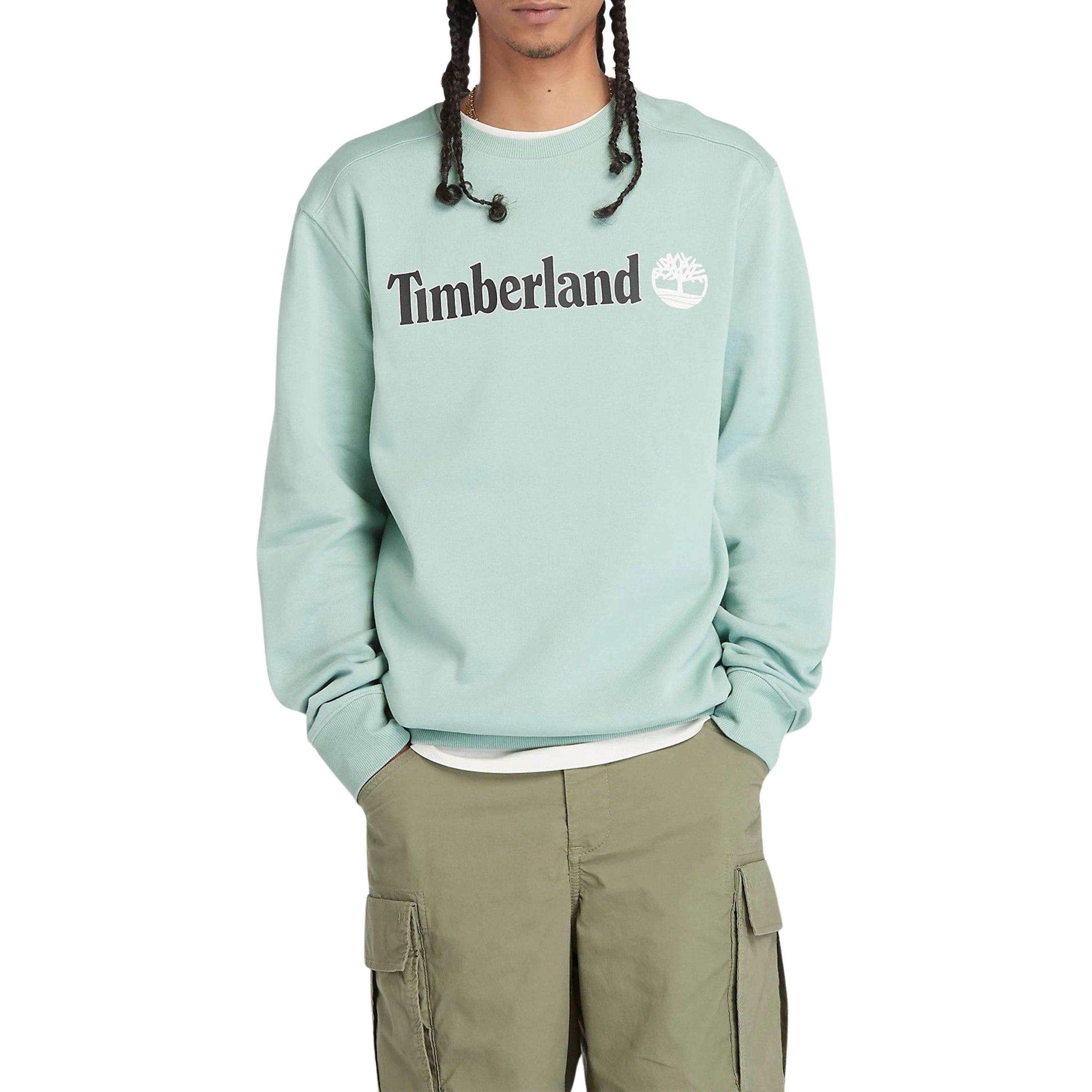 Timberland Linear Logo Sweater Heren